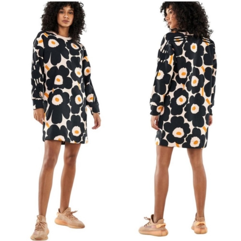 Marimekko Adidas Unikko sweater dress
